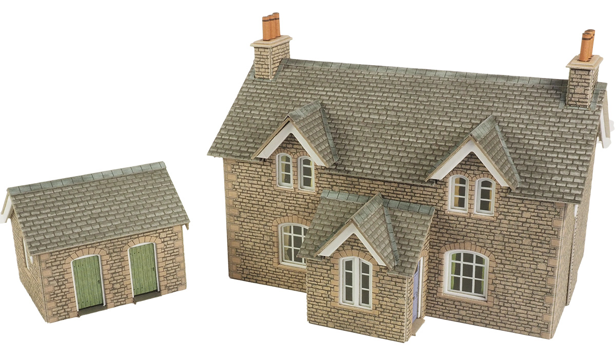 Metcalfe 00 scale workers cottages Kit build service 