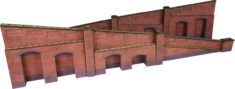 PO248 Tapered Retaining Wall